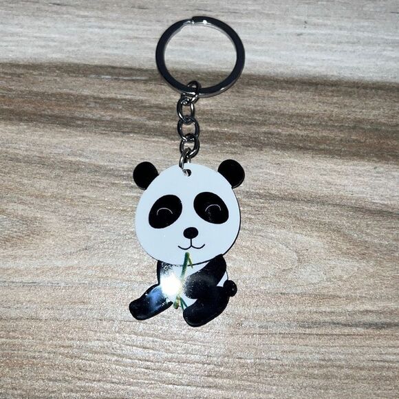 Fashion Panda Keychain New With Tags - Picture 1 of 6
